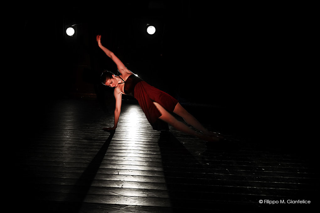 ballerina mentre danza
