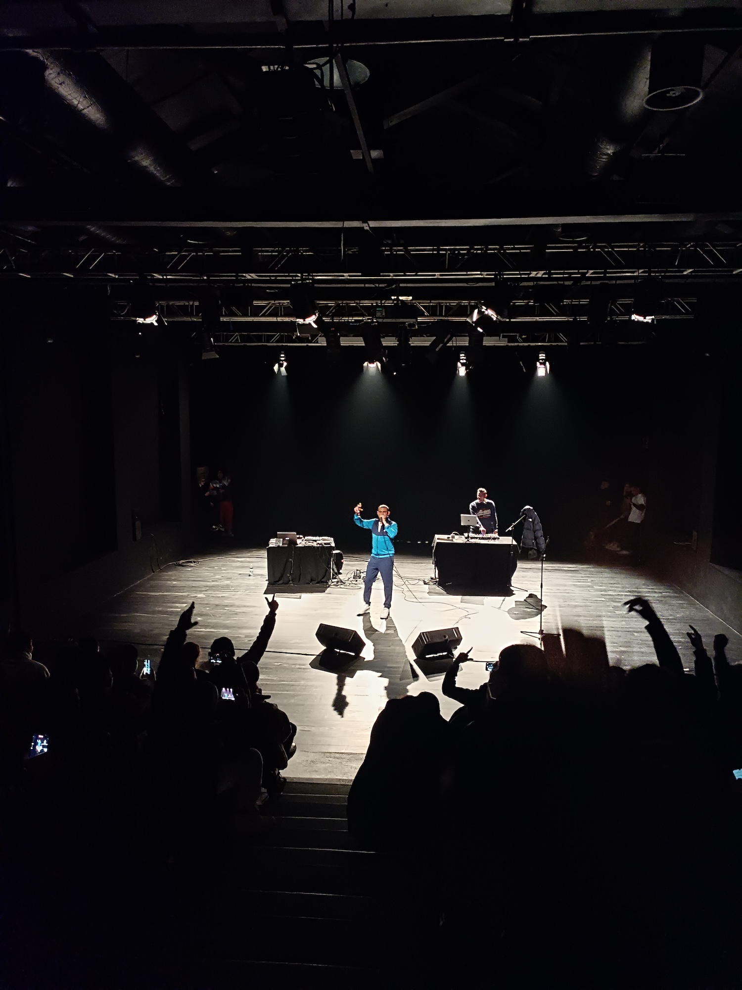 trap sul palco